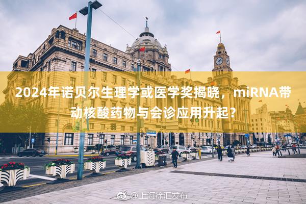 2024年诺贝尔生理学或医学奖揭晓，miRNA带动核酸药物与会诊应用升起？